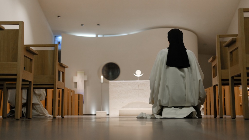 Stille abdijkerk van Abdij Koningsoord in Oosterbeek